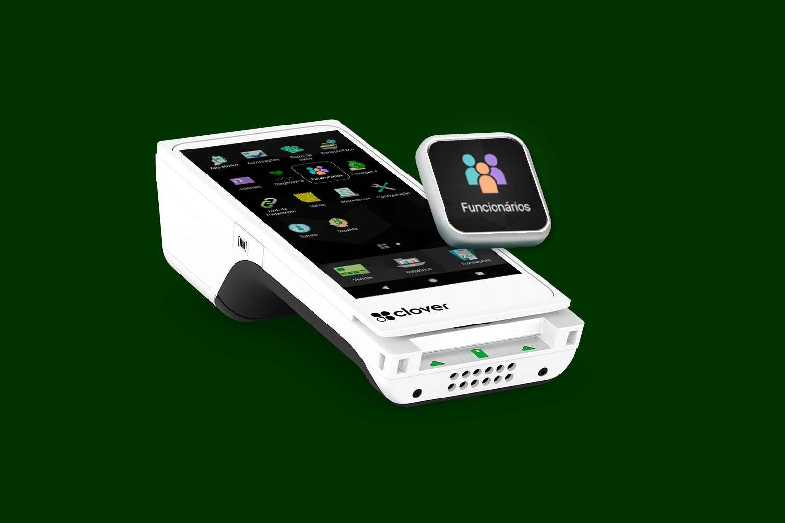 App Funcionários da Clover